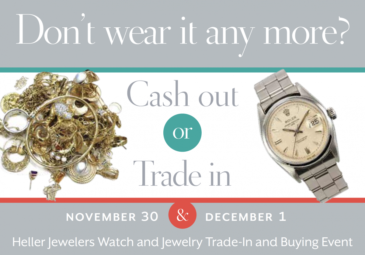 Watch and Jewelry Trade-In And Buying Event 2018