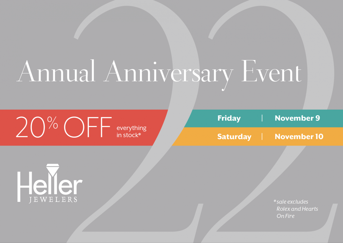 Annual Anniversary Sale 2018