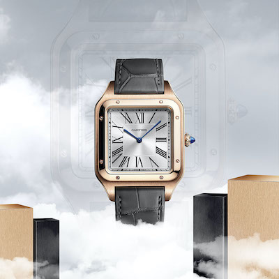 The Perfect Father's Day Gift From Heller Jewelers: The Cartier Leather Watch