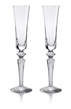 Baccarat Mille Nuits Flutissimo - Set Of Two - Clear