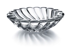 Baccarat Volute Swirl Crystal Bowl
