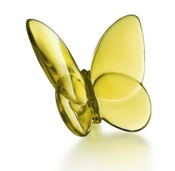 Baccarat Lucky Butterfly - Amber