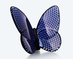 Baccarat Lucky Butterfly - Midnight Blue