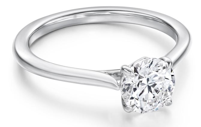 Hearts on Fire Profile Hearts on Fire Diamond Crown Solitaire Engagement  Ring 385-20-320 - Bradley Gough Diamonds