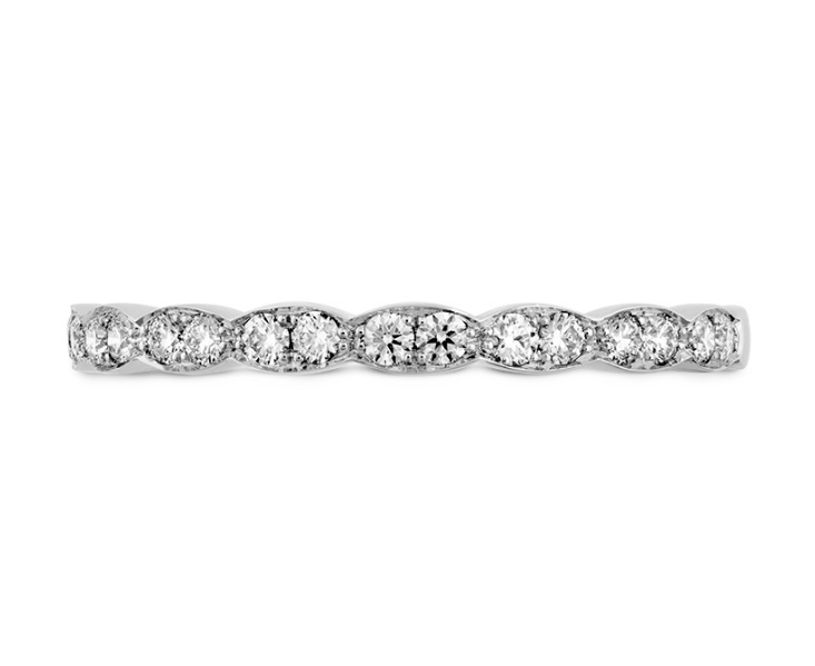 Hearts on discount fire wedding ring