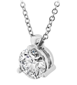 Hearts On Fire Classic 3 Prong Solitaire Pendant