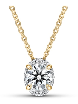 Hearts On Fire Diamond Ellipse Necklace