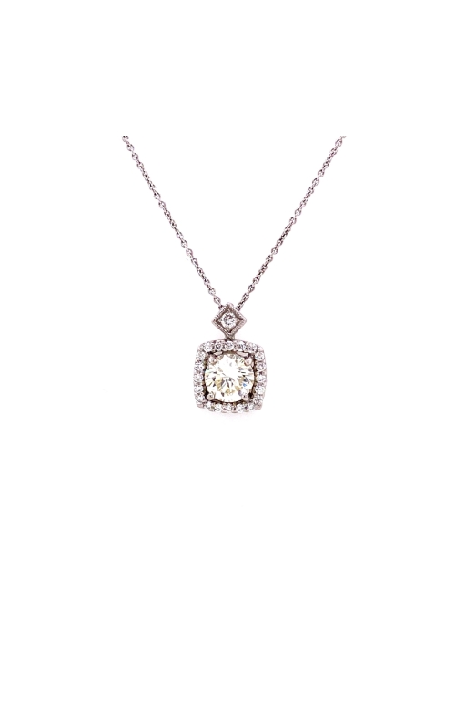 Diamond Halo Necklace