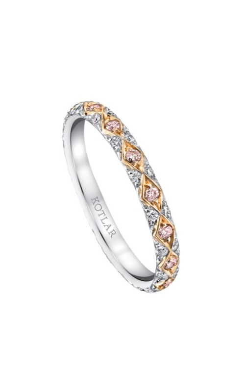 Harry Kotlar Platinum Diamond Wedding Band