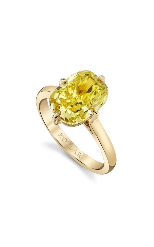 Harry Kotlar Yellow Diamond Engagement Ring
