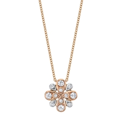 Harry Kotlar Scallop Jubilee Diamond Necklace