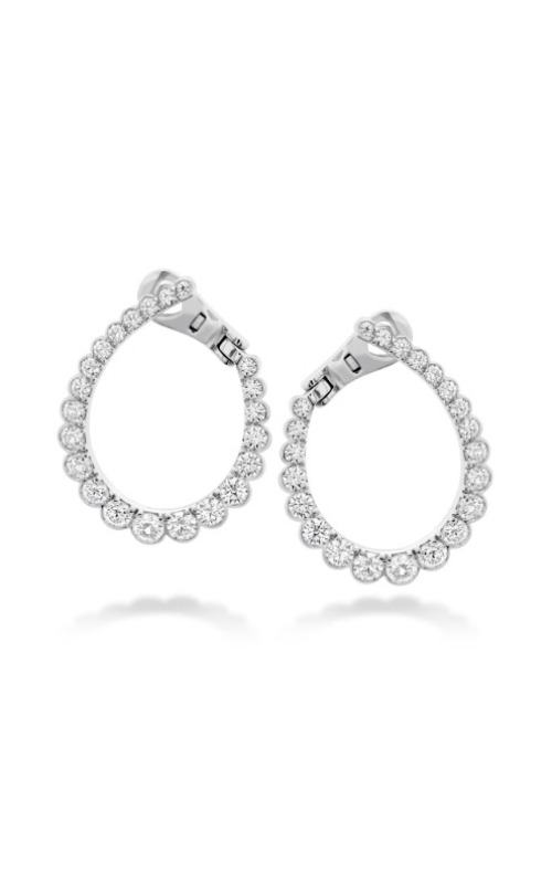 Hearts On Fire Aerial Regal Diamond Hoop Earrings