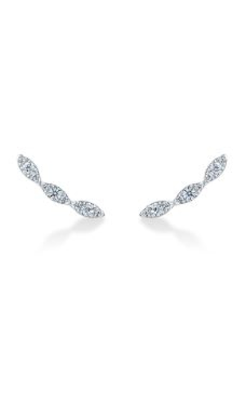 Hearts On Fire Aerial Marquise Ear Climbers