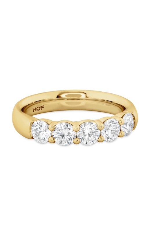 Hearts On Fire Signature 5 Stone Diamond Band