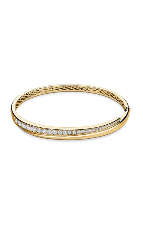 Hearts On Fire Yellow Vela Crossover Bangle