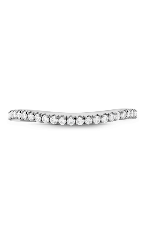 Hearts On Fire White Transcend Premier Curved Diamond Band