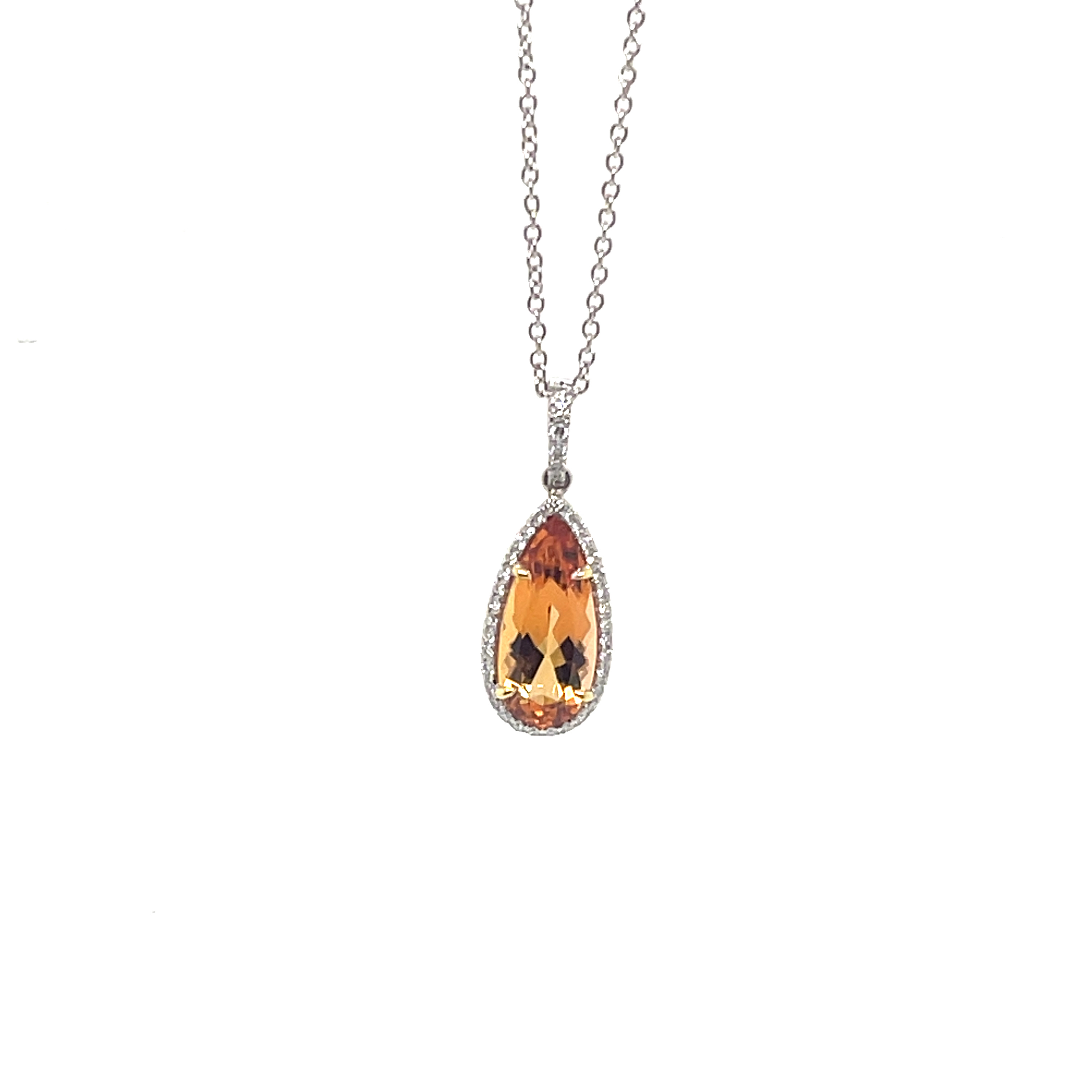 Sapphire & Diamond Pendant