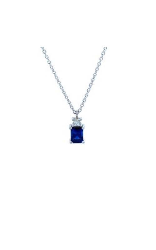 Sapphire & Diamond Pendant
