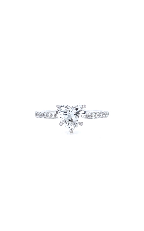 Heart Diamond Engagement Ring