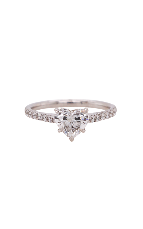 Heart Diamond Engagement Ring