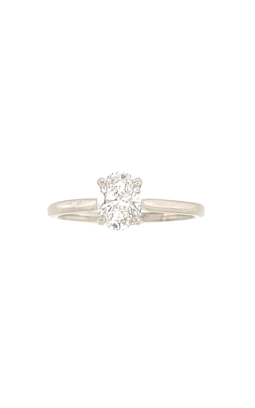 Diamond Oval Engagement Ring