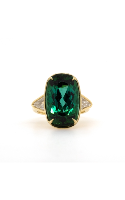 Tourmaline & Diamond Ring