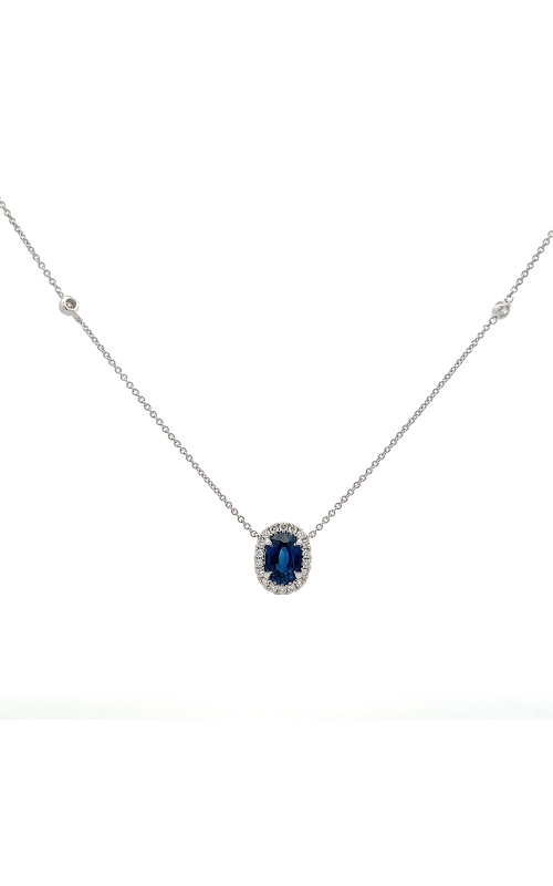 Sapphire & Diamond Necklace