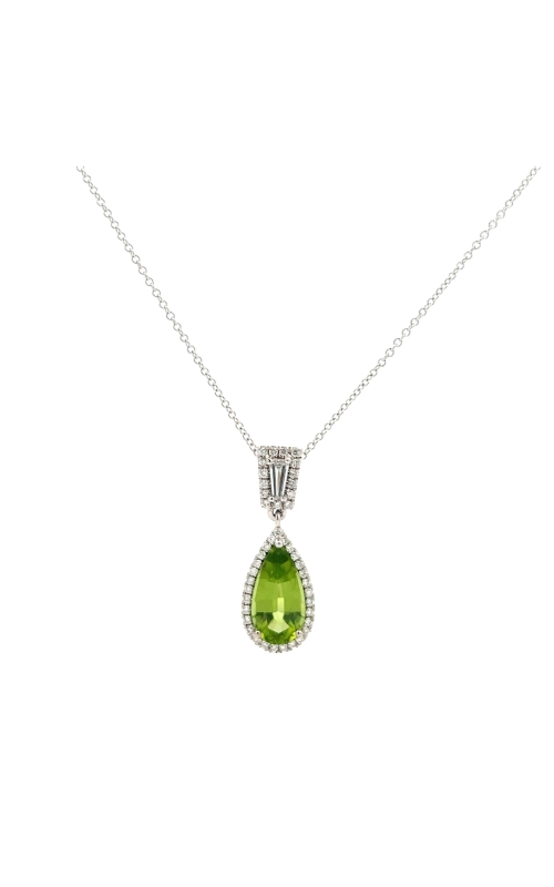 Peridot & Diamond Necklace