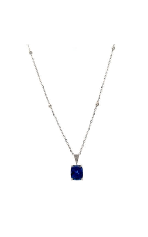 Sapphire & Diamond Necklace