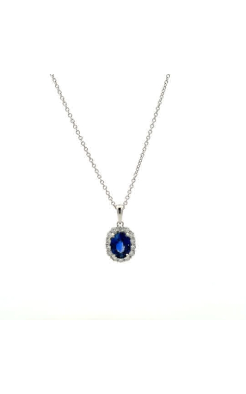 Sapphire & Diamond Necklace