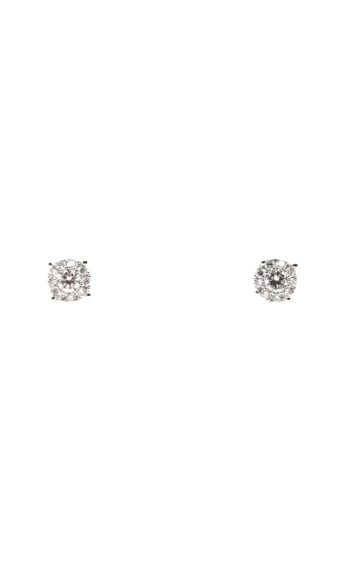 Diamond Cluster Earrings