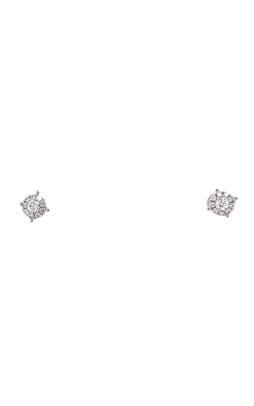Diamond Cluster Earrings