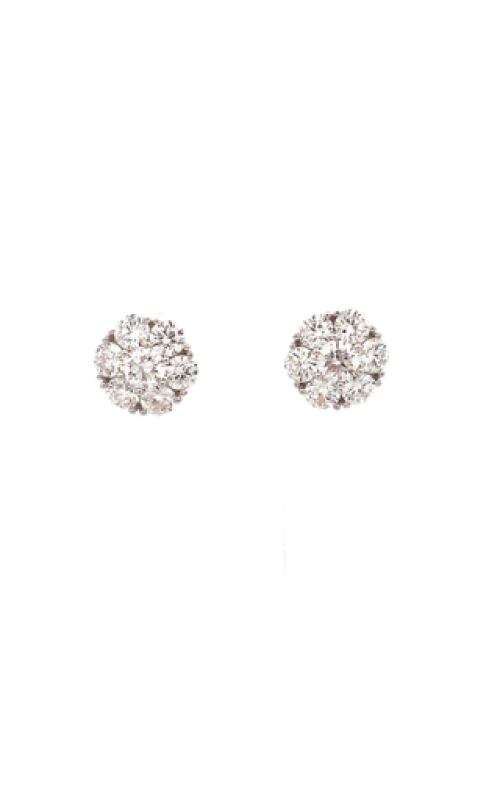 Diamond Cluster Earrings