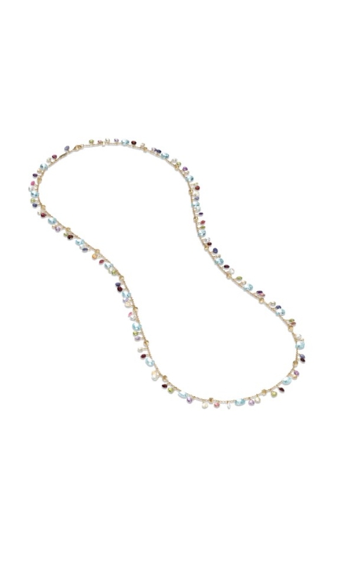 Marco Bicego Blue Topaz & Mixed Gemstone Long Necklace