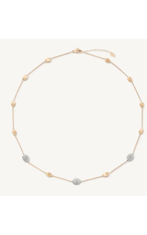 Marco Bicego Siviglia Bean Diamond Necklace