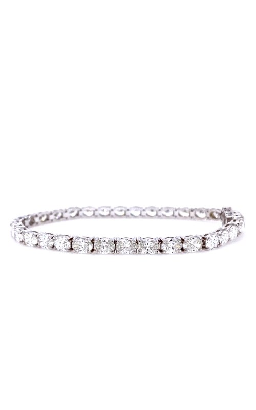 Oval Diamond Tennis Bracelet