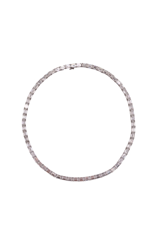 Platinum Diamond Tennis Necklace