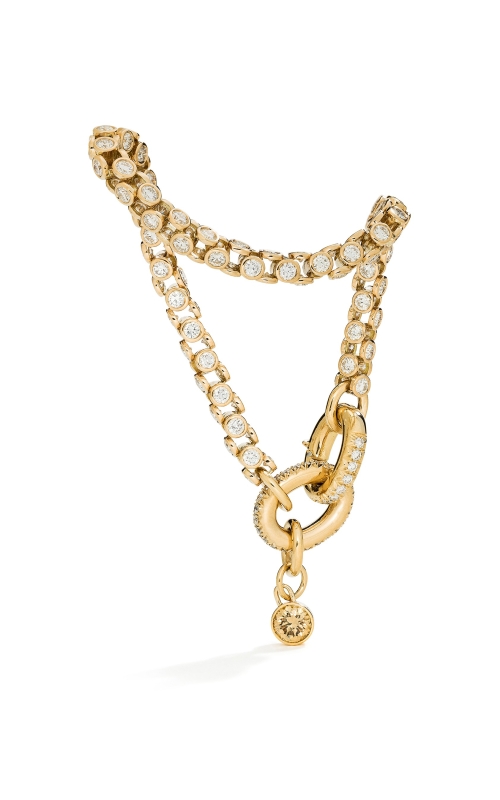 Oscar Heyman Diamond & Cognac Diamond Bracelet