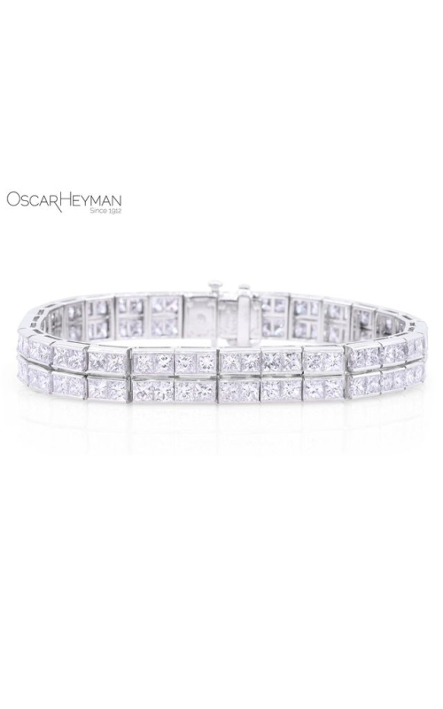Oscar Heyman Platinum Diamond Bracelet
