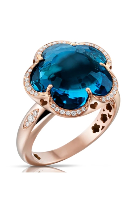 Pasquale Bruni London Blue Topaz & Diamond Bon Ton Ring