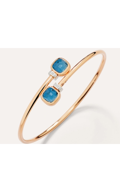 Pomellato Nudo Mini Topaz & Diamond Bangle