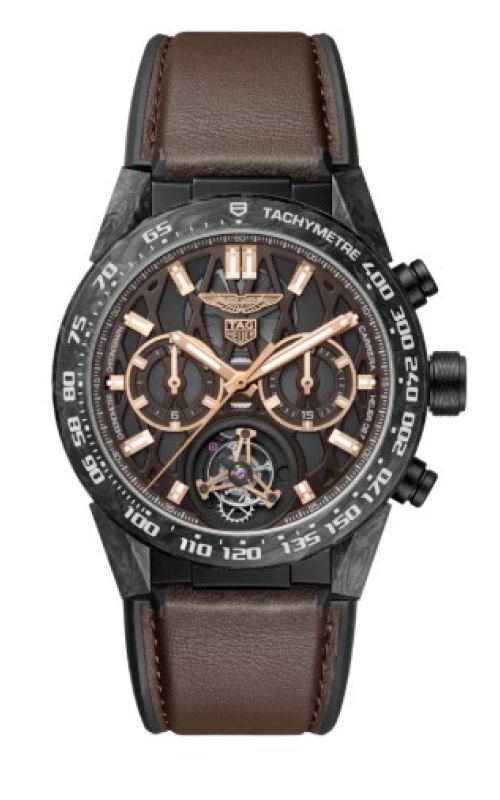 Pre-Owned Tag Heuer 45mm Carrera Aston Martin