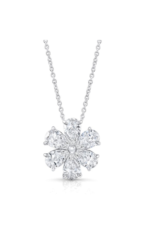 Diamond Flower Necklace