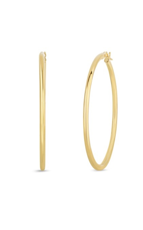 Roberto Coin Large Hoop Earrings