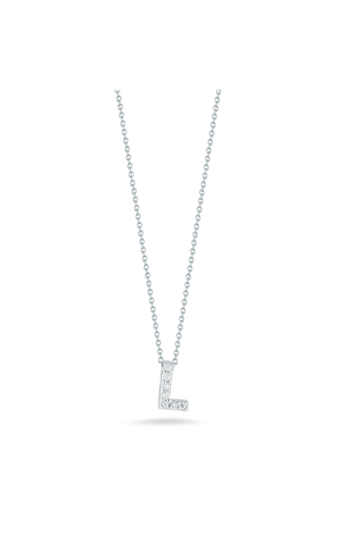 Roberto Coin Diamond Love Letter 'L' Necklace