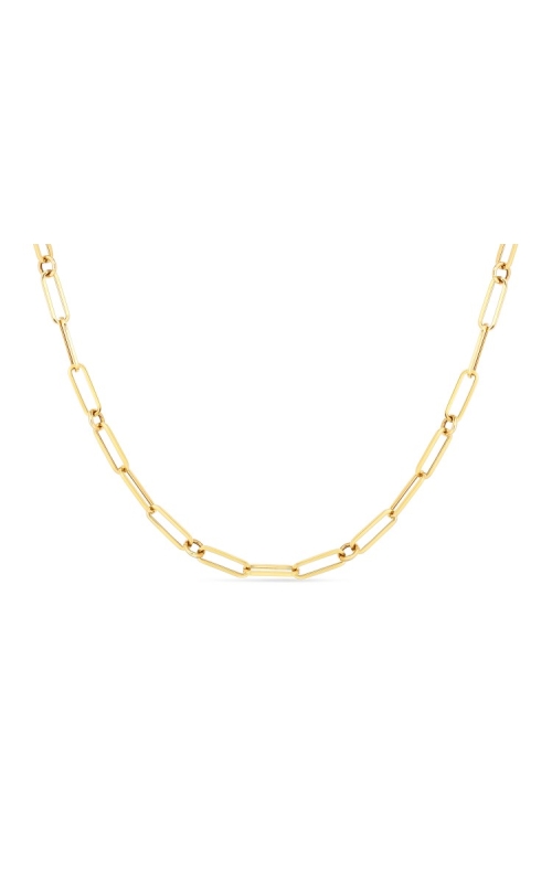 Roberto Coin Paperclip & Round Link Chain