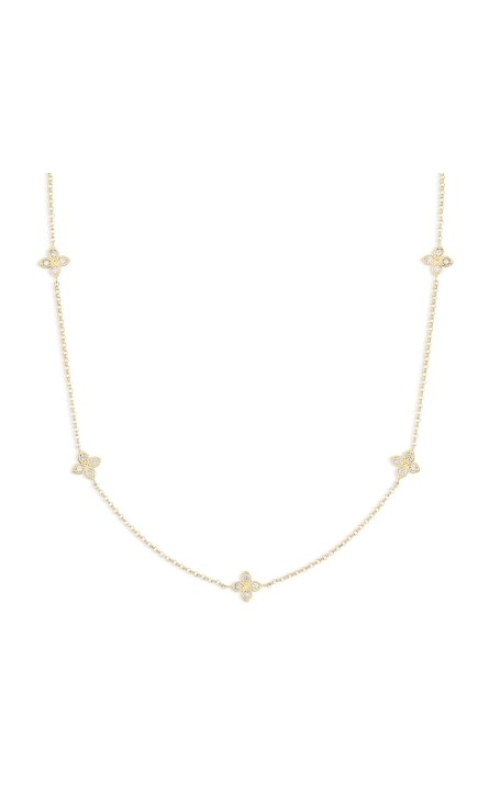 Roberto Coin Love By The Inch 5 Station Necklace