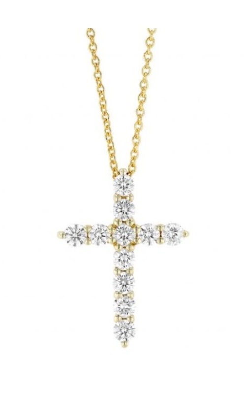 Roberto Coin Diamond Cross Necklace