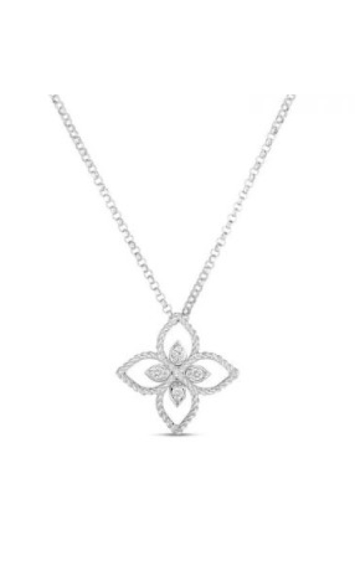 Roberto Coin Principessa Diamond Flower Necklace