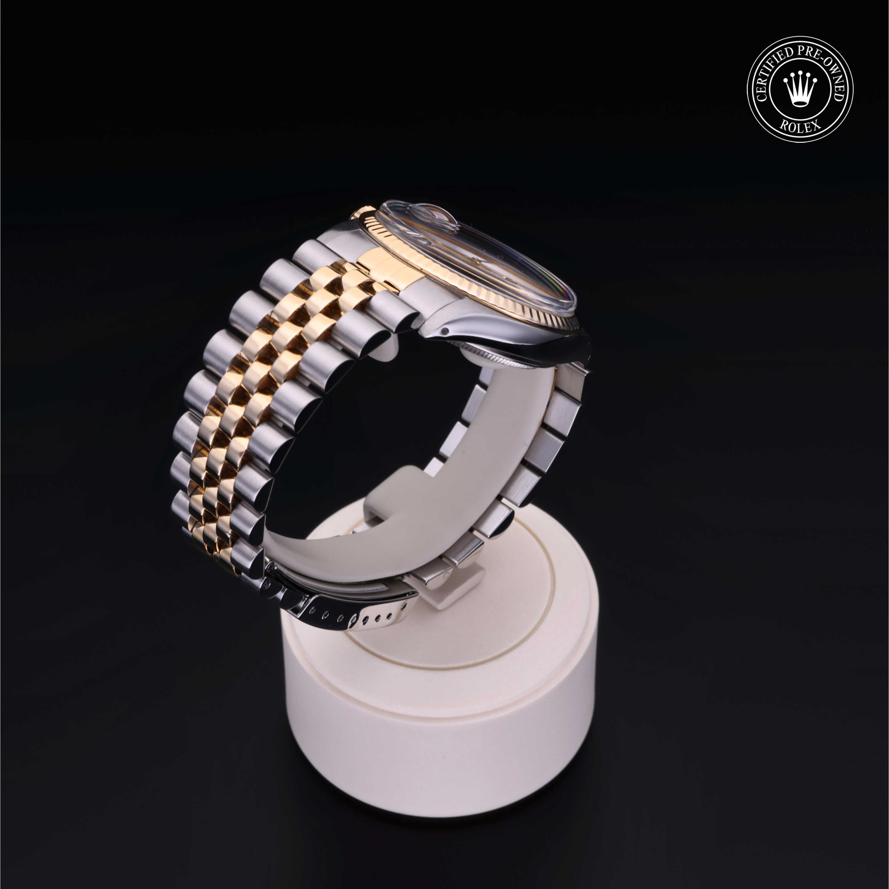 Rolex Datejust in Rolesor 18 Carat Yellow 16013 at Heller Jewelers